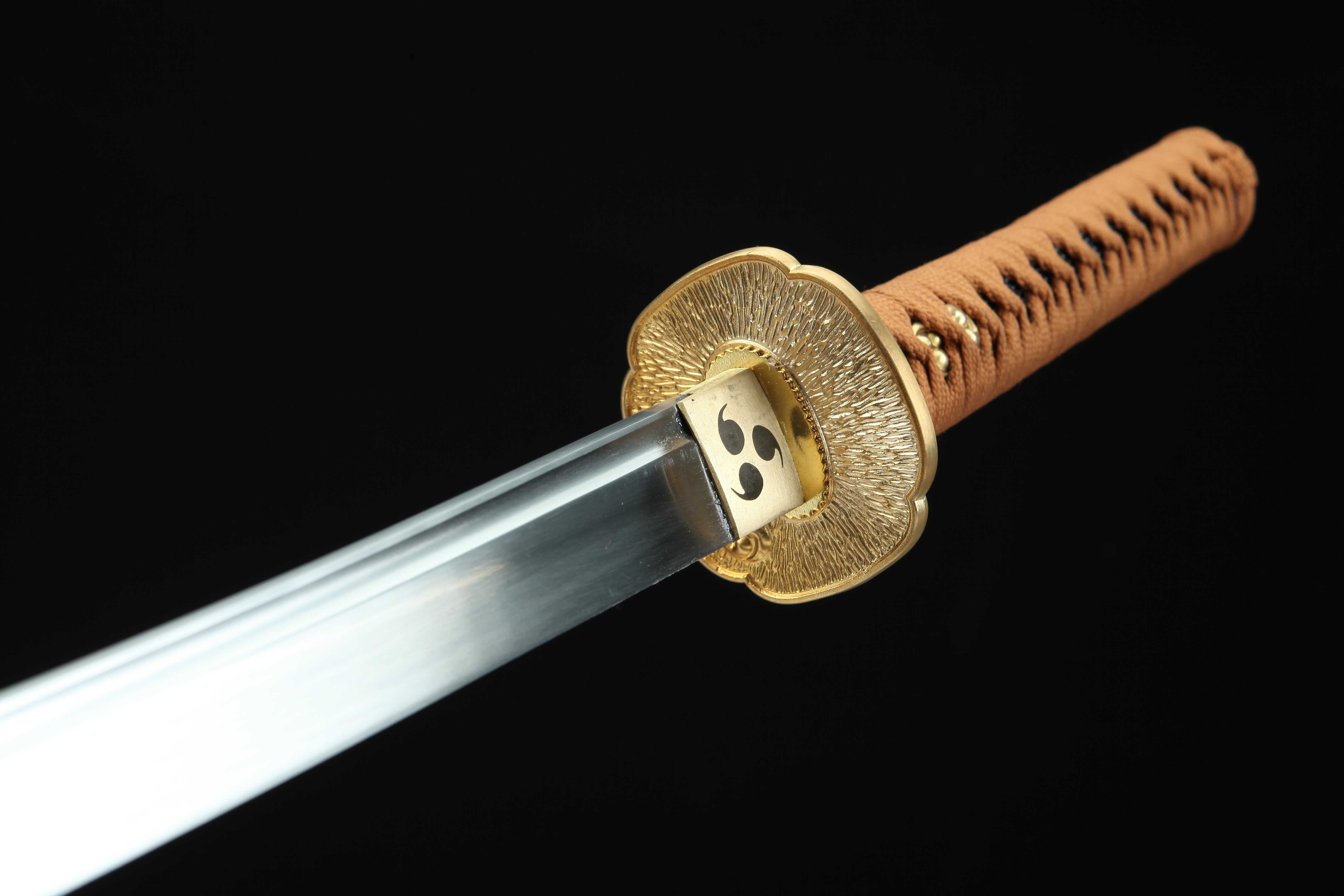 Hand Forged Japanese Katana Necronomicon Forbidden Tome Edge Blade(1095 Carbon Steel)