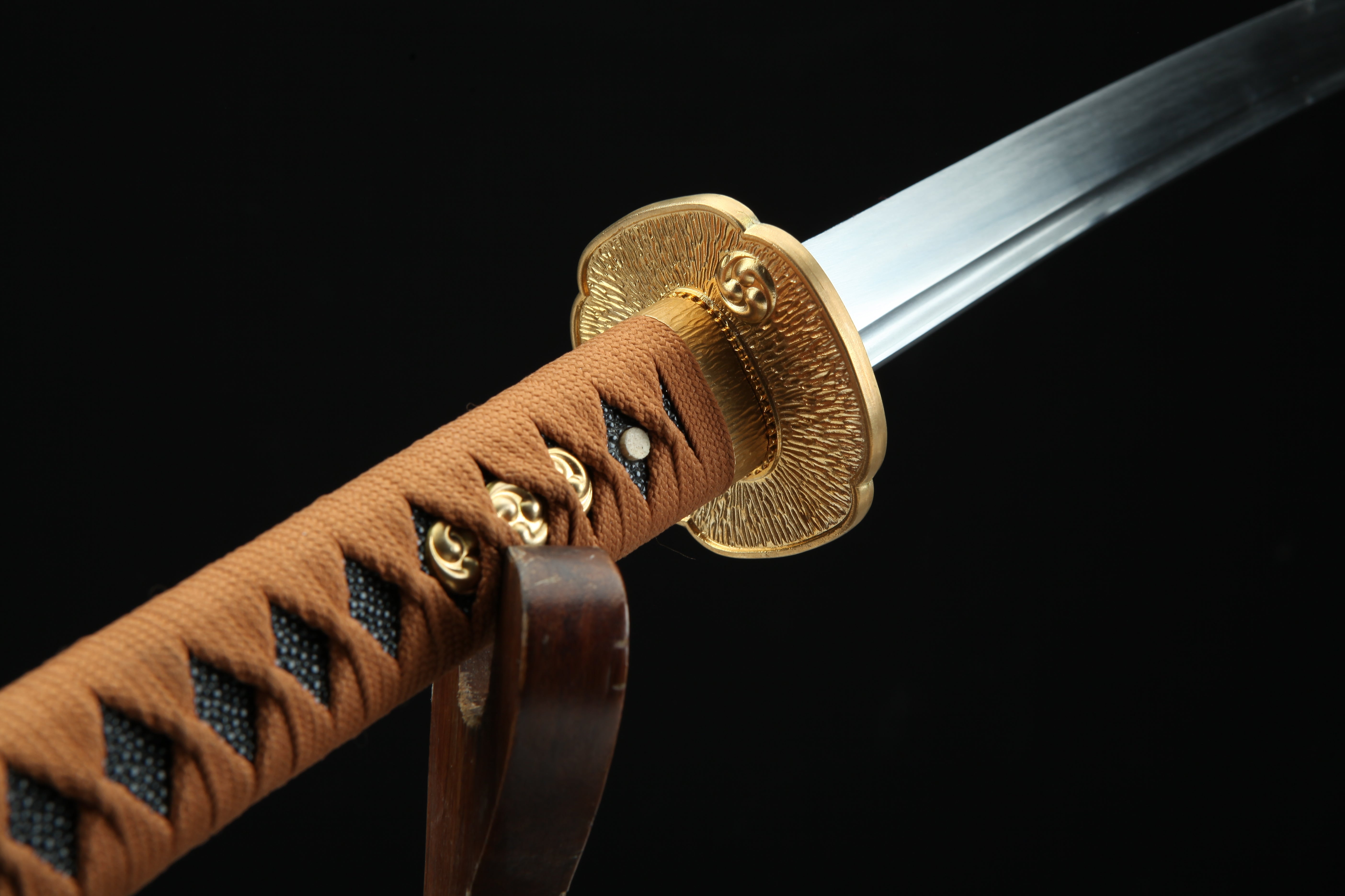 Hand Forged Japanese Katana Necronomicon Forbidden Tome Edge Blade(1095 Carbon Steel)