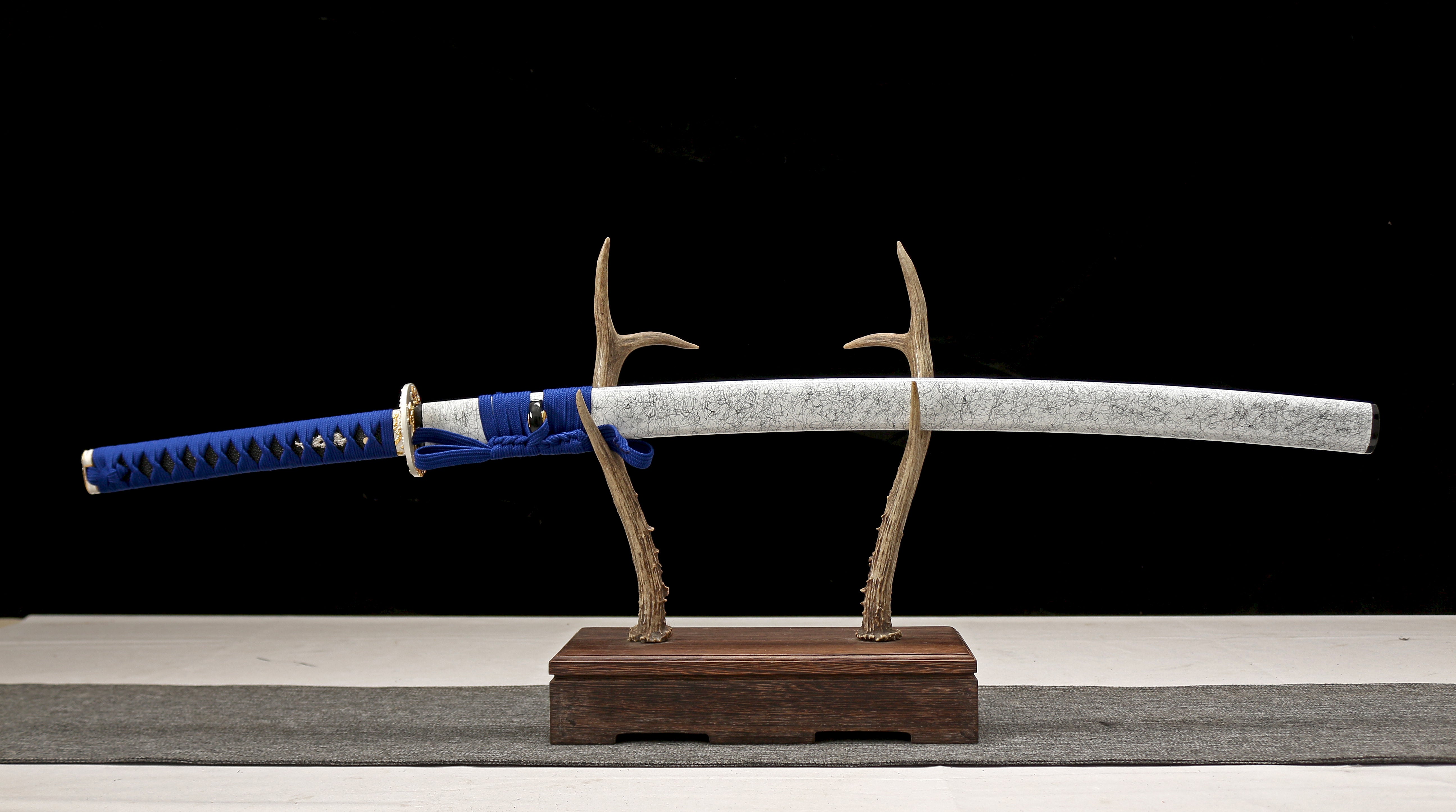 Hand Forged Japanese Katana Phantom Butterfly Blade(1095 Carbon Steel)