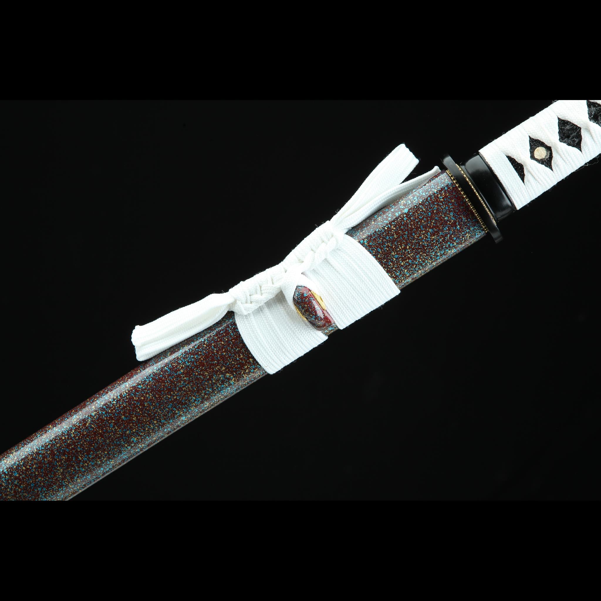 Hand Forged Japanese Katana Whitebrow Zenith Blade(High Performance Steel)