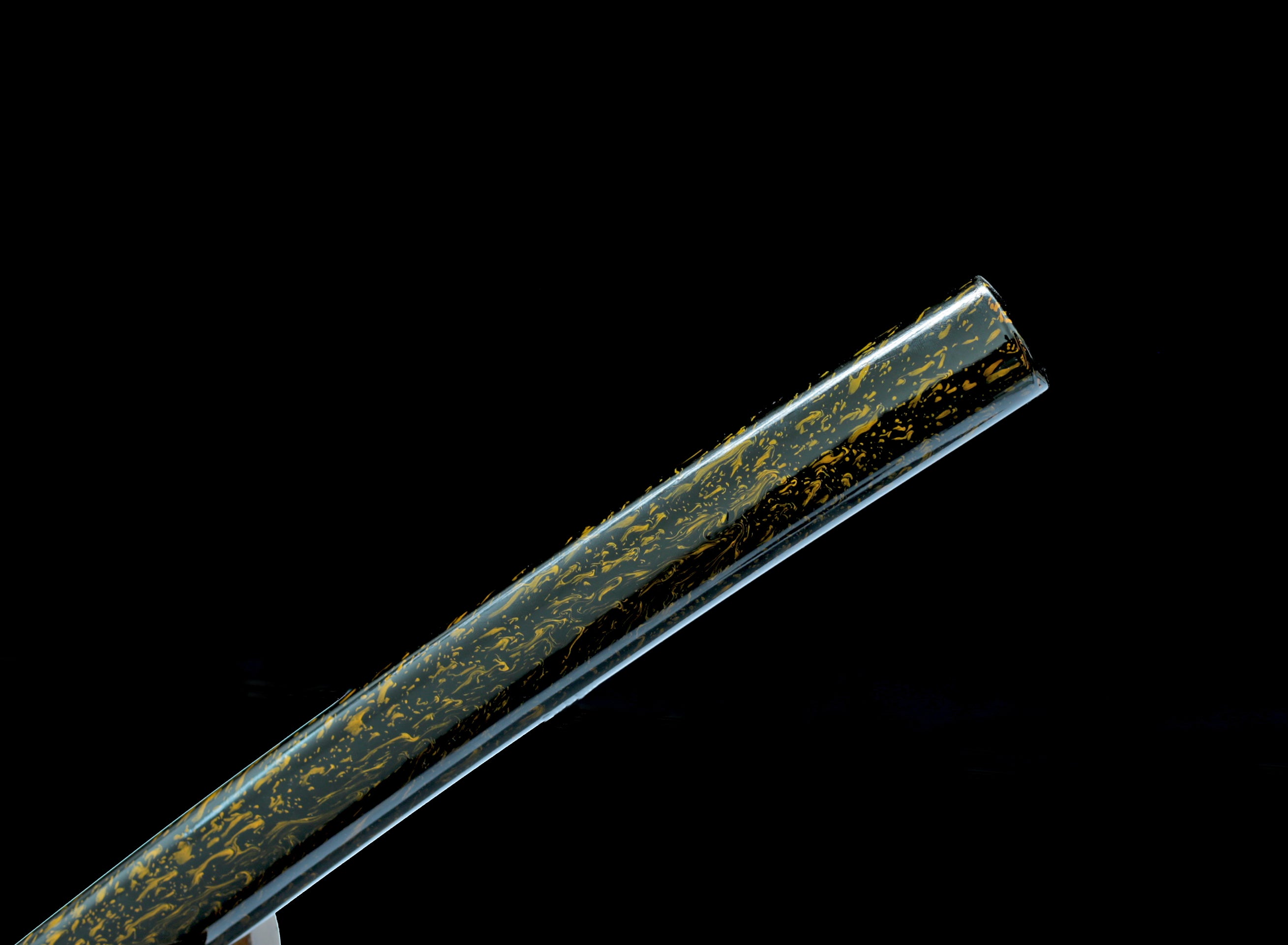 Hand Forged Japanese Katana Celestial Glyph Blade(Damascus Steel)