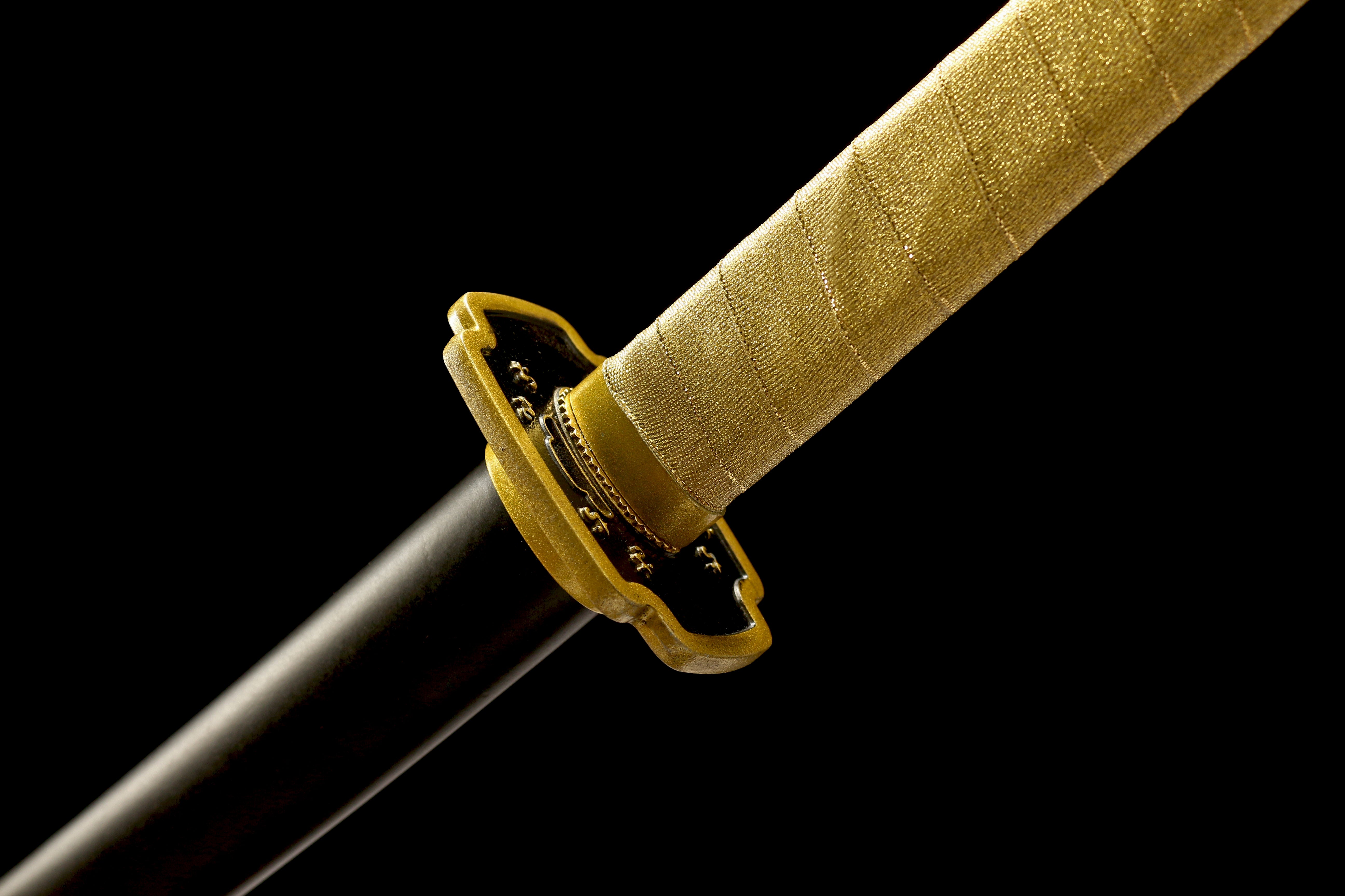 Hand Forged Demon Slayer Katana Tsugikuni Yoriichi Nichirin Sword(1045 Carbon Steel)