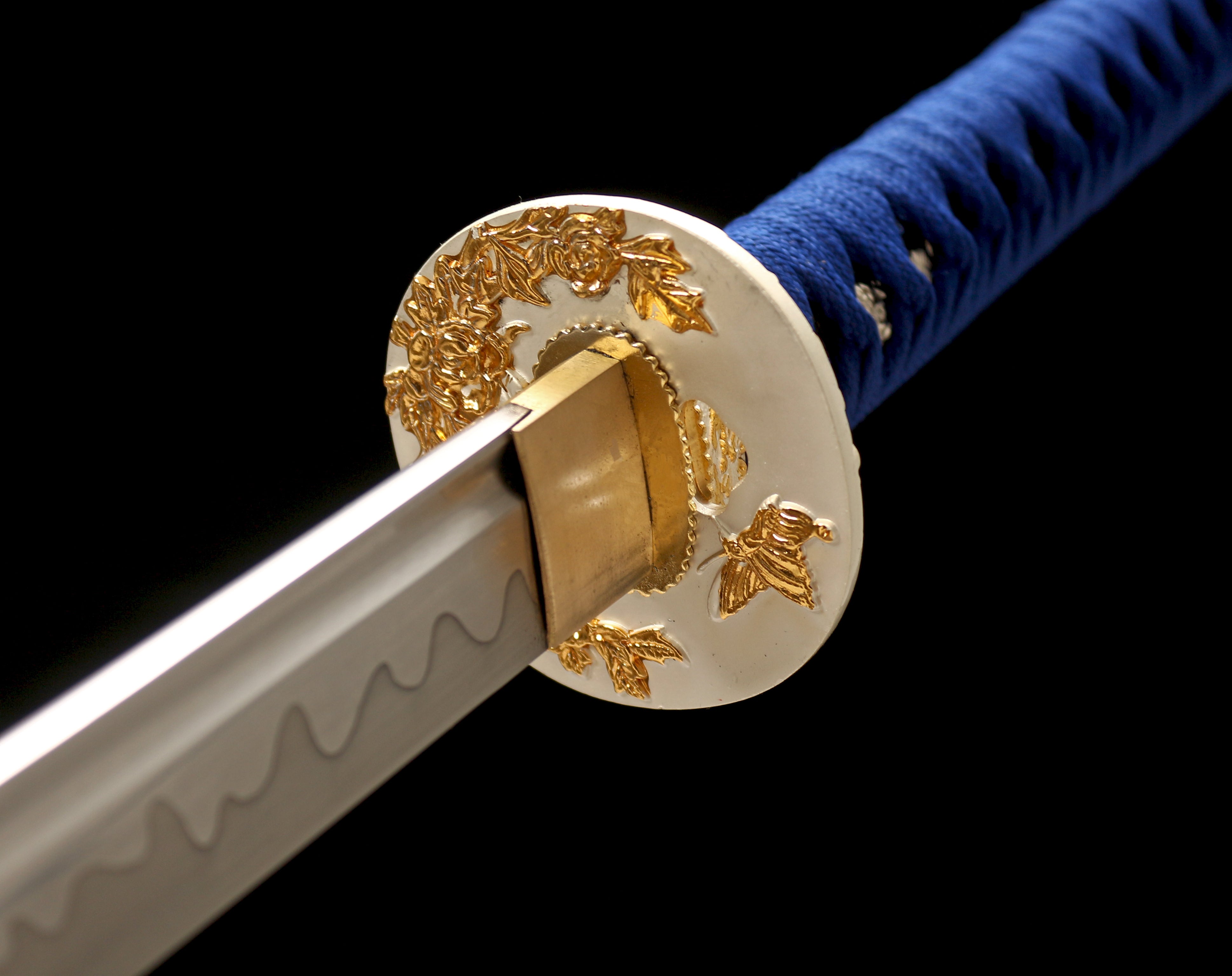 Hand Forged Japanese Katana Phantom Butterfly Blade(1095 Carbon Steel)