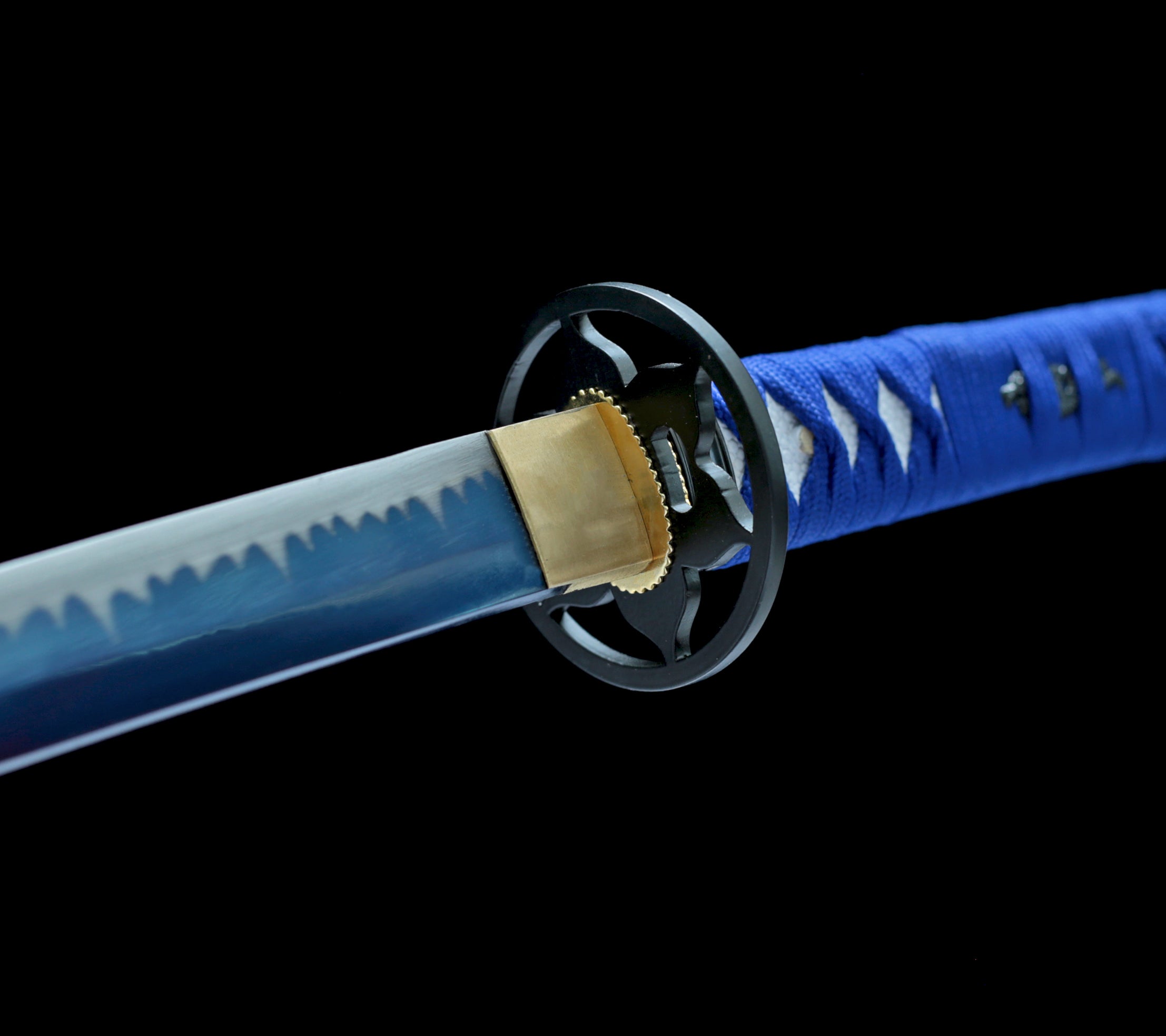 Hand Forged Japanese Katana Lotus Requiem Blade(1095 Carbon Steel)