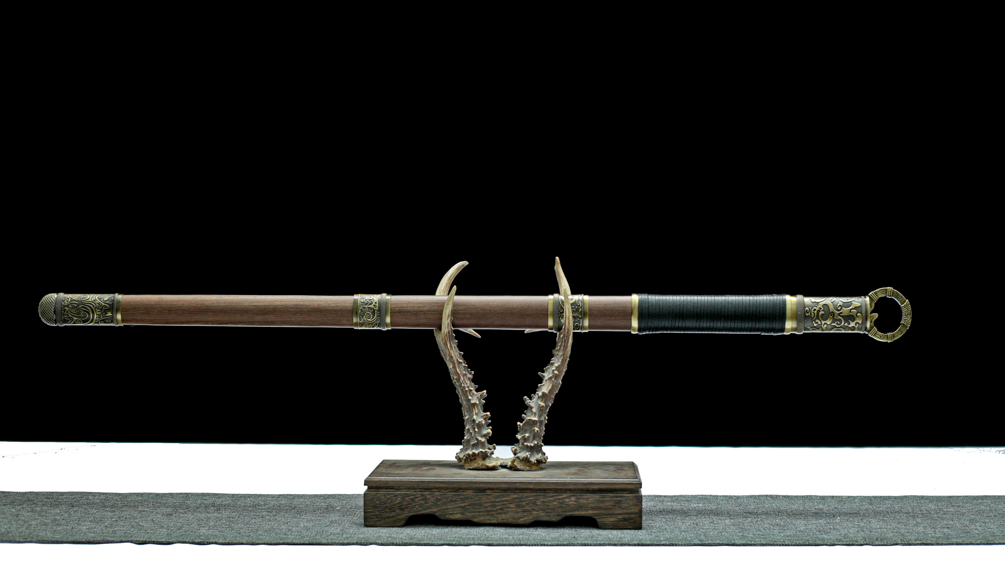 Hand Forged Buliangren Chinese Tang Heng sword(1060 Carbon Steel)