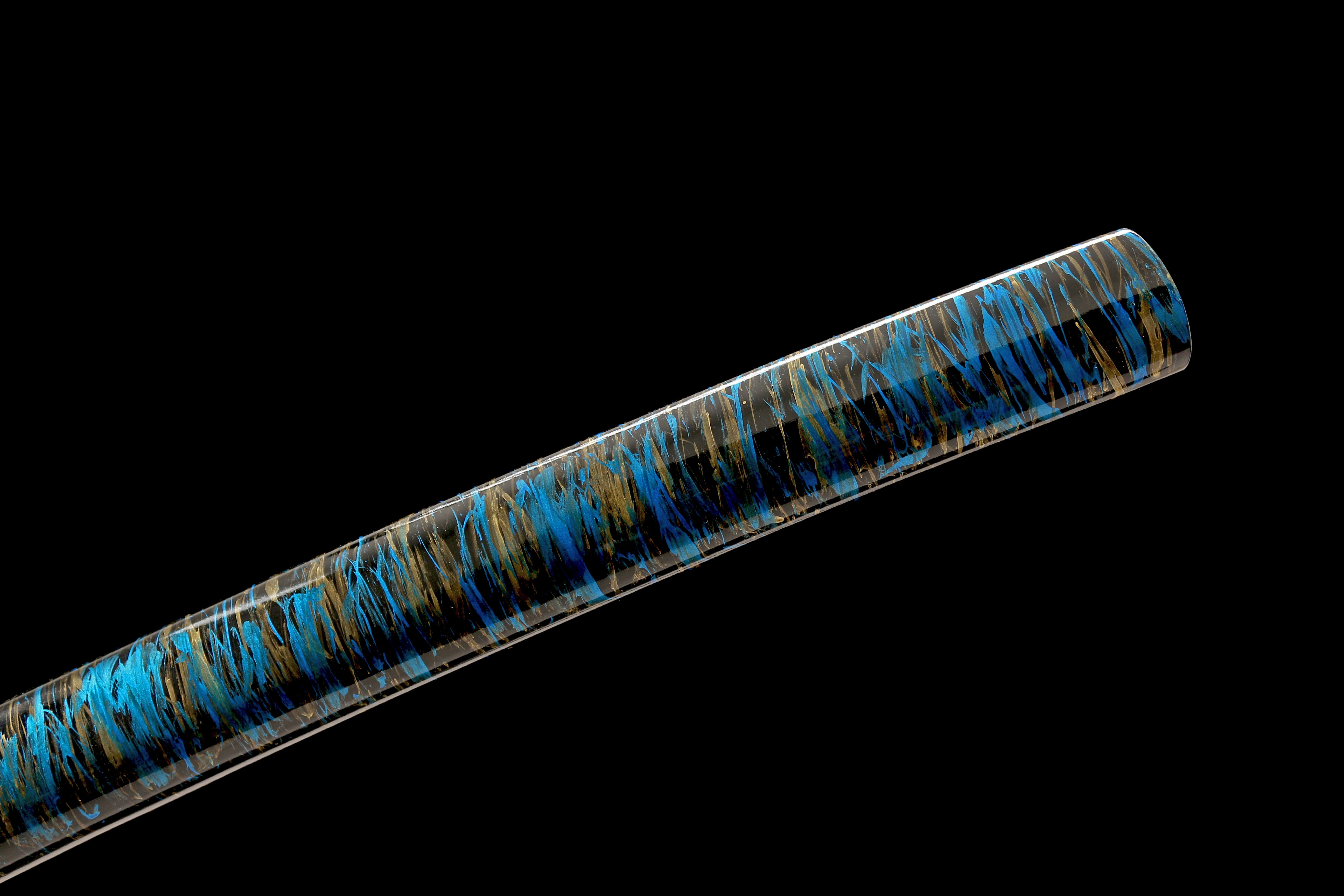Hand Forged Japanese Katana Abyssal Poseidon's Wrath Blade(1095 Carbon Steel)