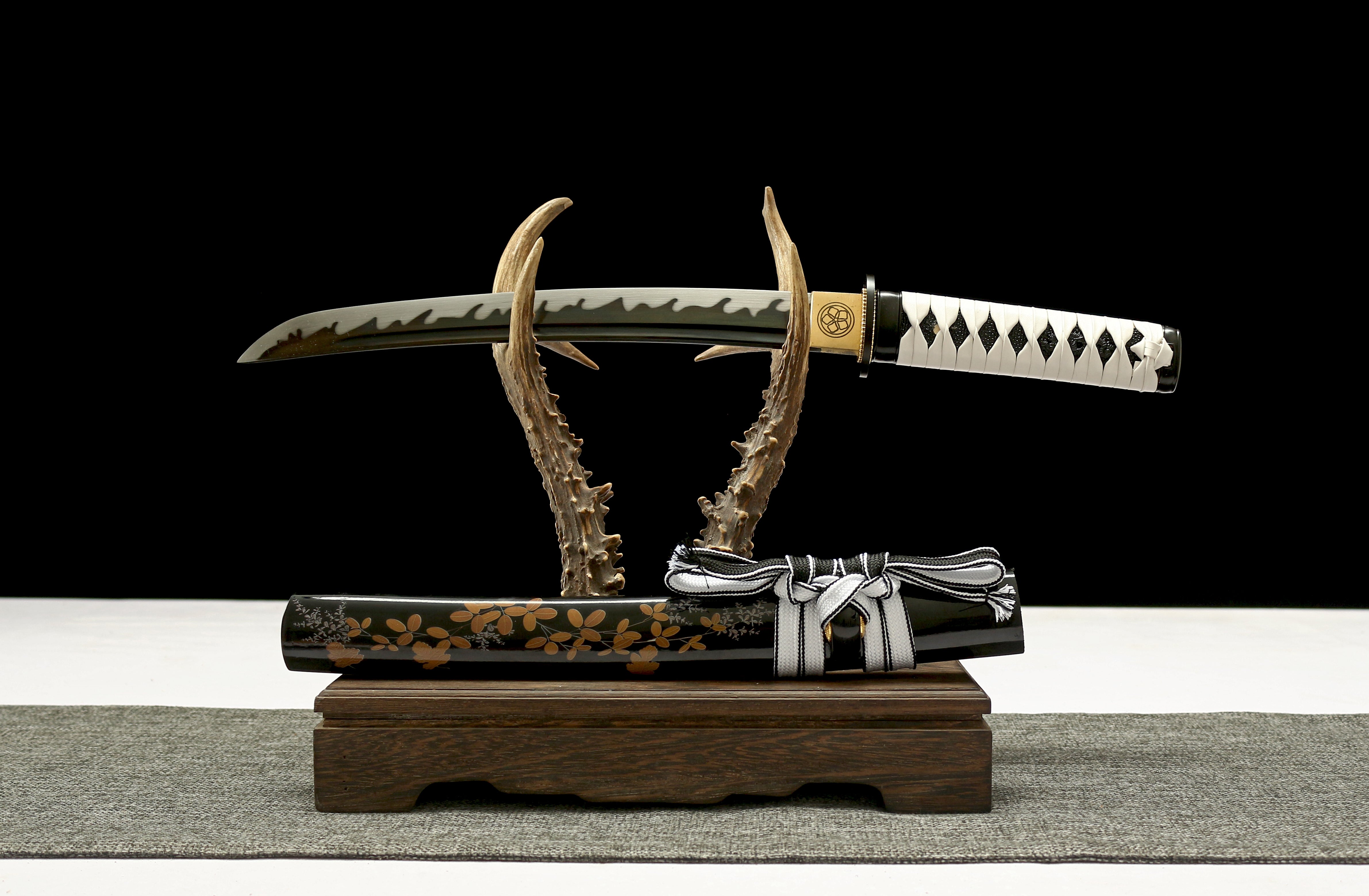 Hand Forged Japanese Tanto Hirano Toshiro Blade(1095 Carbon Steel)