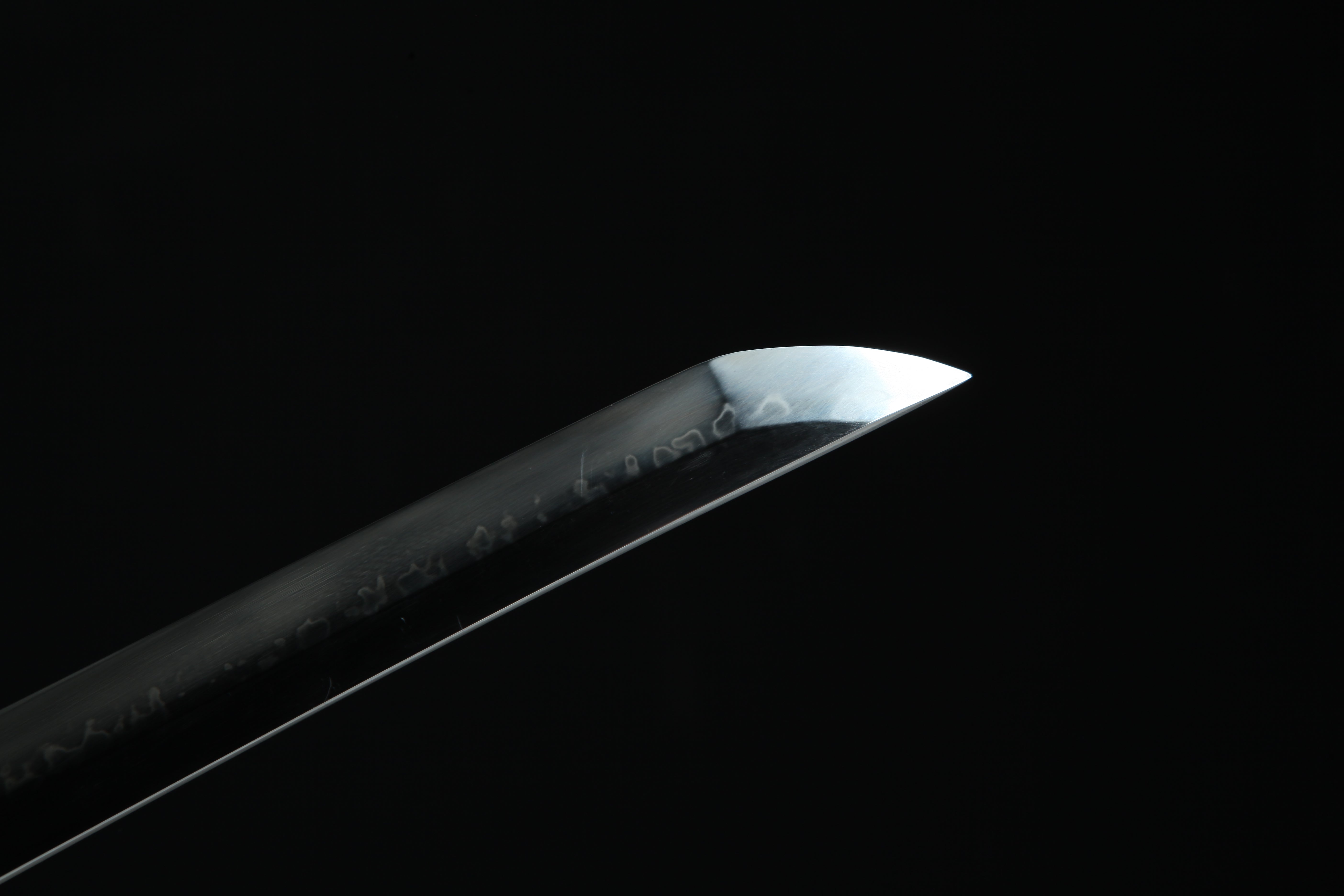 Hand Forged Japanese Katana Abyssal Sovereign Blade(Damascus Steel)