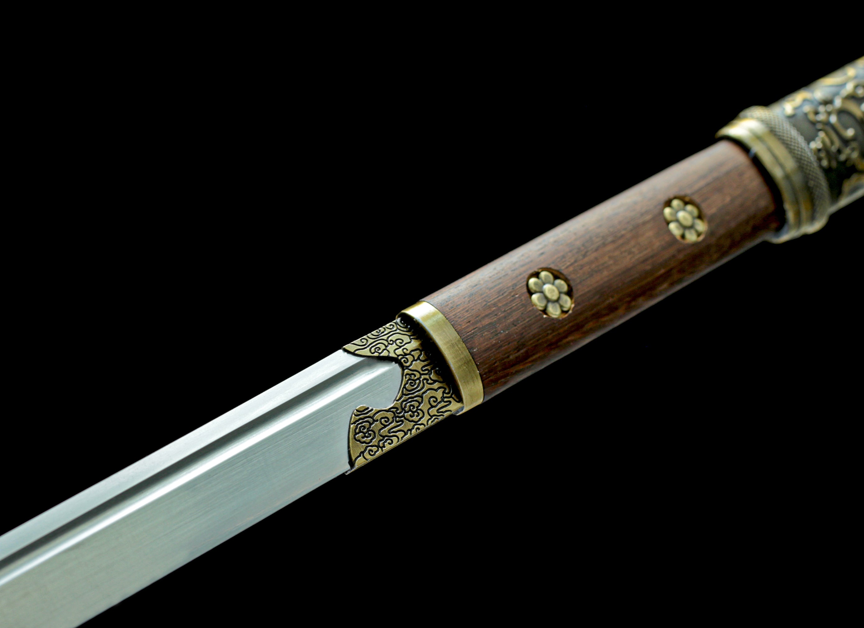 Hand Forged Buliangren Chinese Tang Heng sword(1060 Carbon Steel)