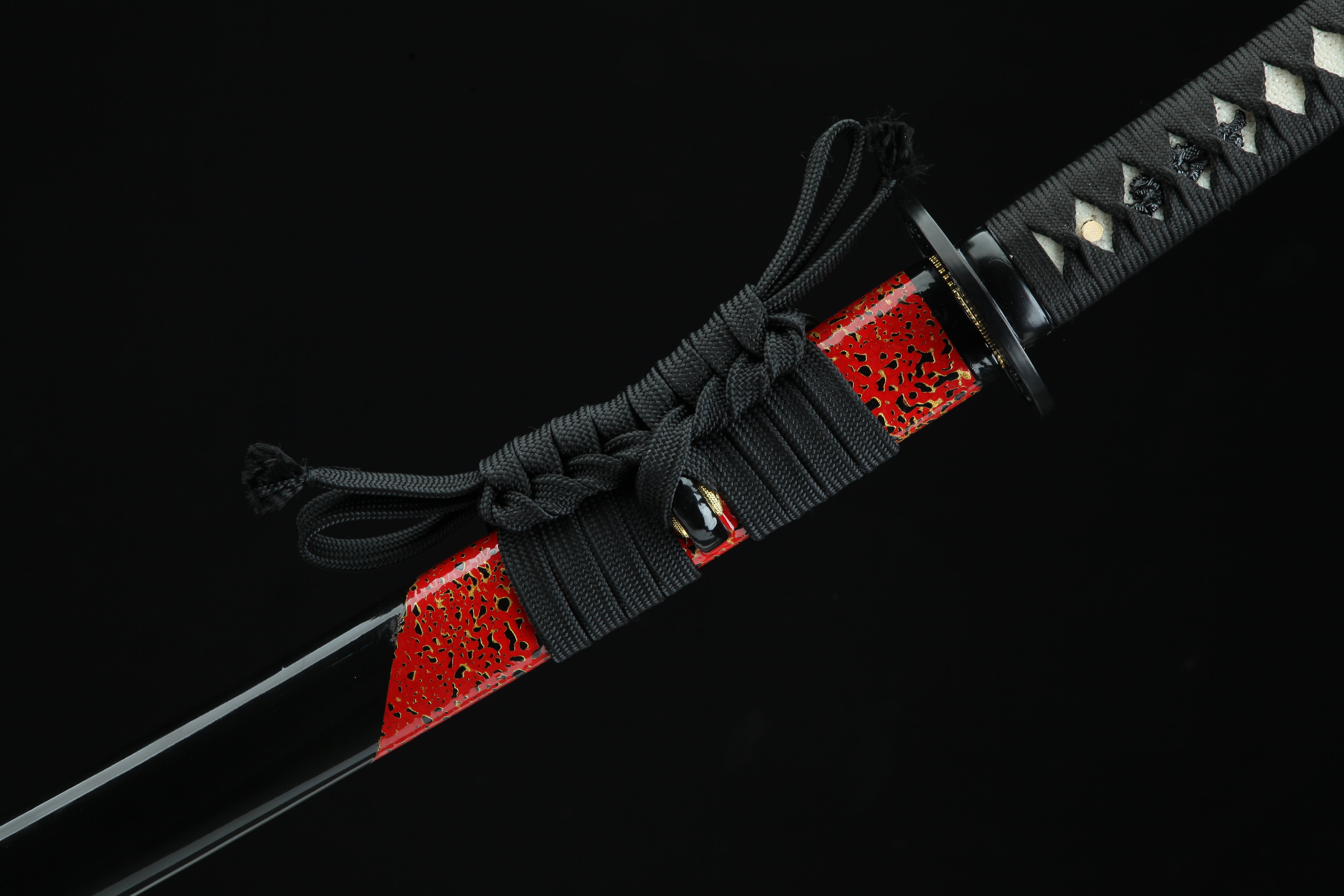 Hand Forged Japanese Katana Ninefold Sigil Blade(1095 Carbon Steel)