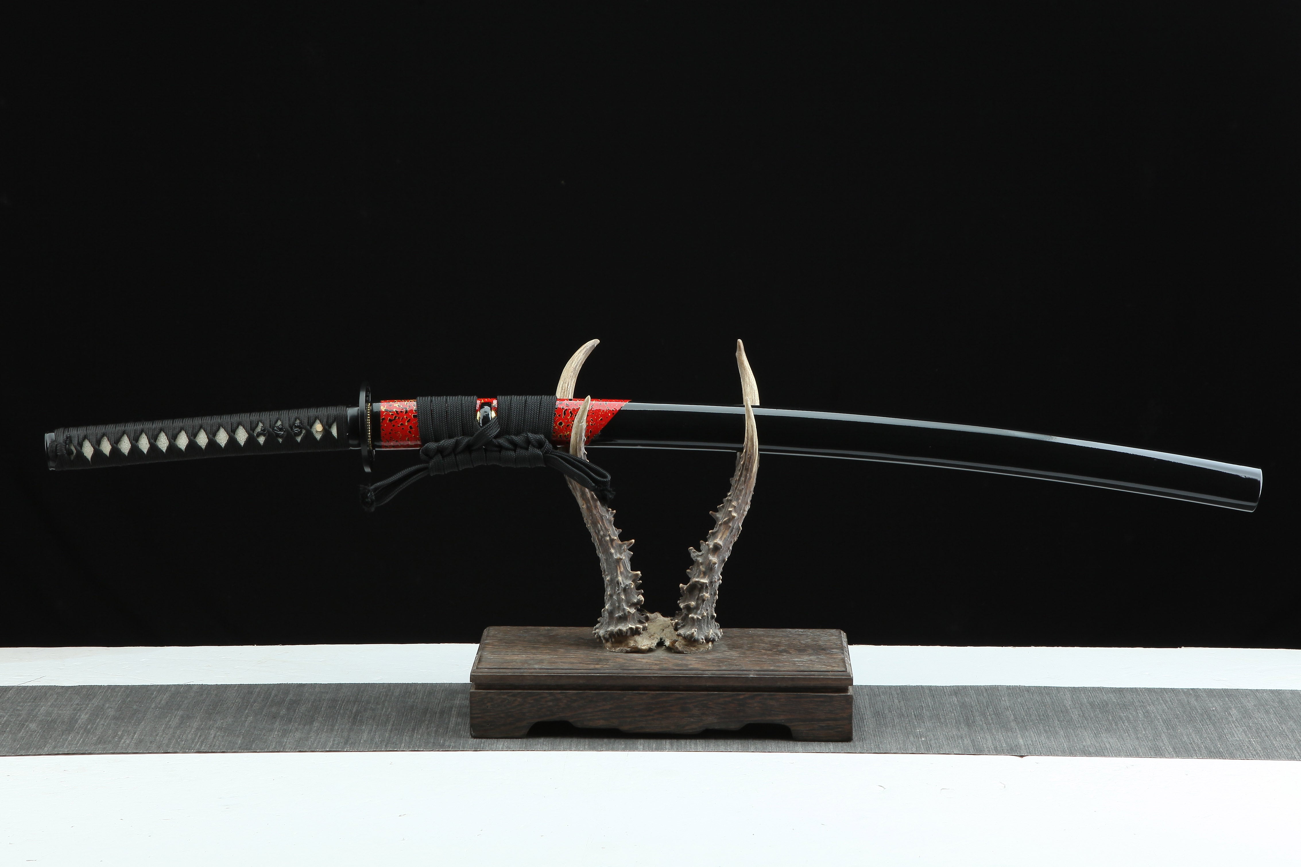 Hand Forged Japanese Katana Ninefold Sigil Blade(1095 Carbon Steel)