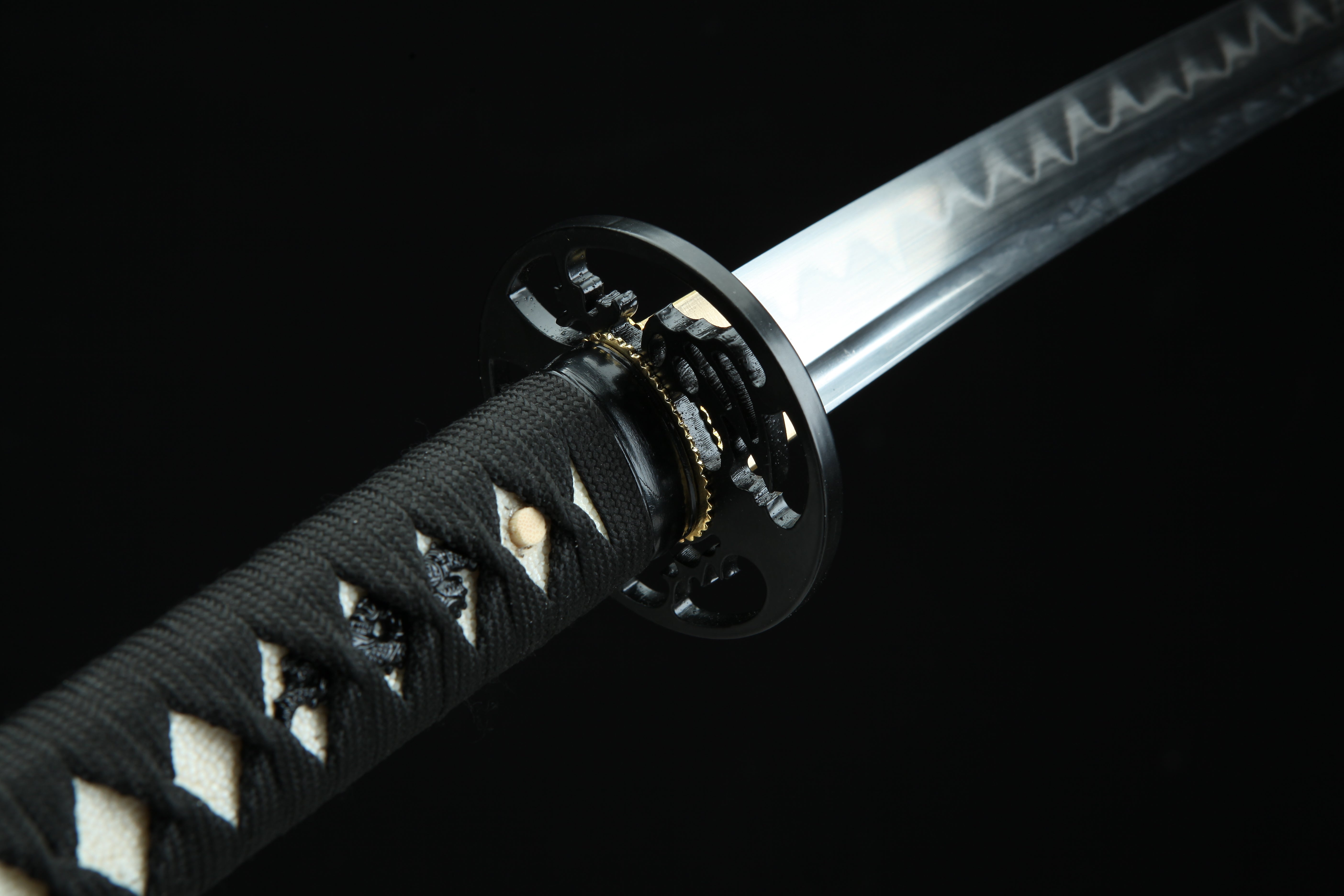 Hand Forged Japanese Katana Ninefold Sigil Blade(1095 Carbon Steel)