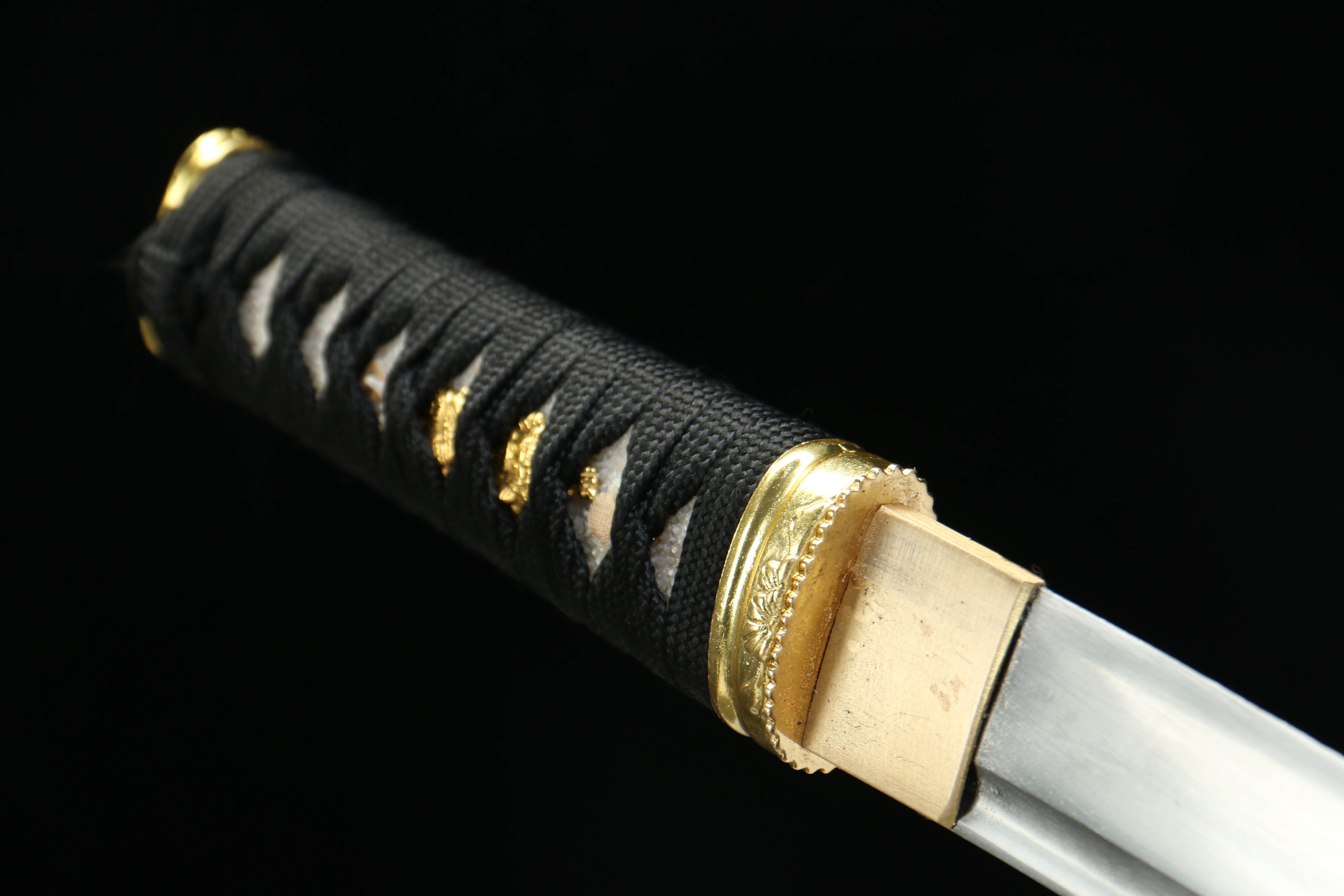 Hand Forged Japanese Tanto Frostglow Zenith Blade(1060 Carbon Steel)
