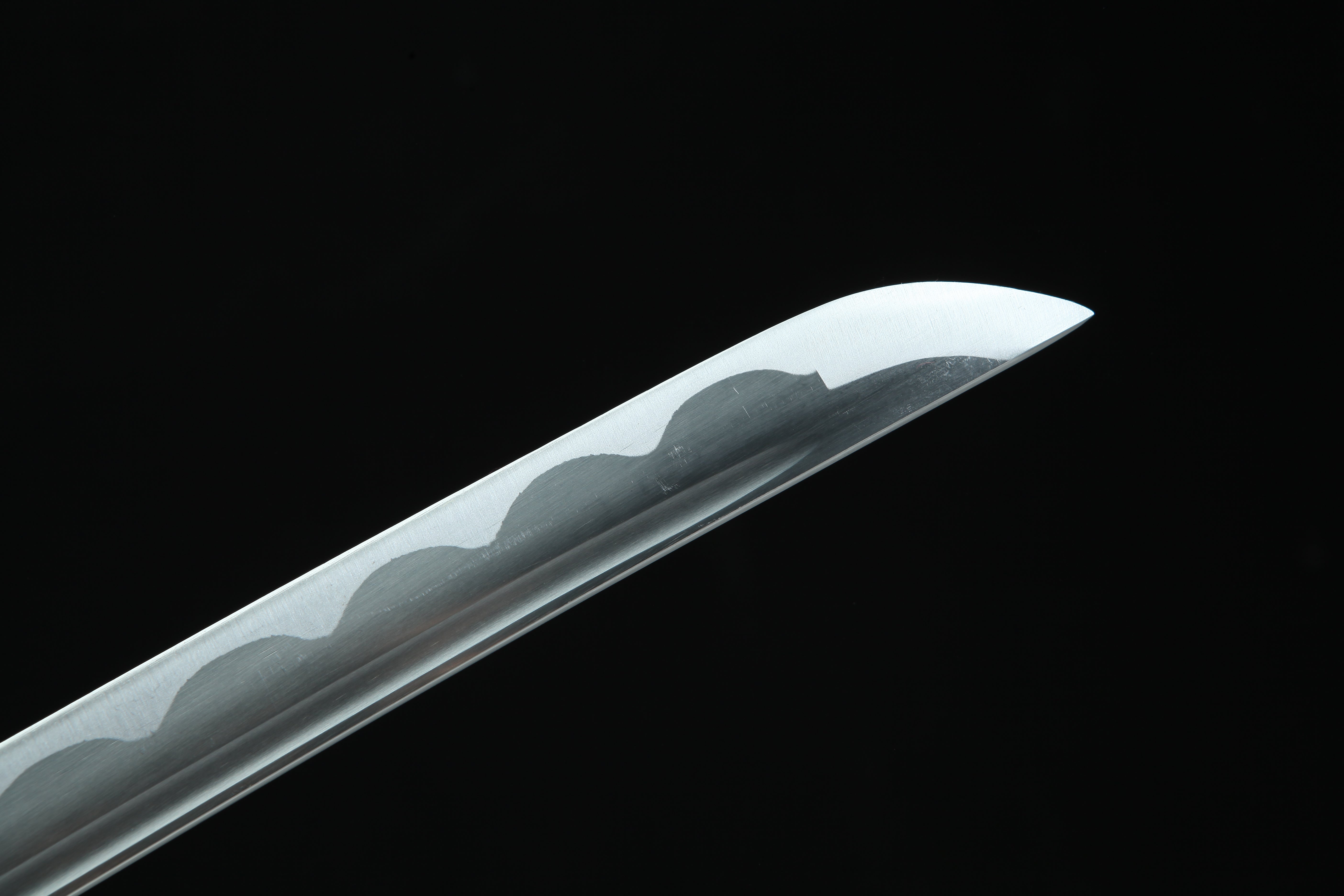 Hand Forged Japanese Katana Gui Kuhaku Blade(1045 Carbon Steel)