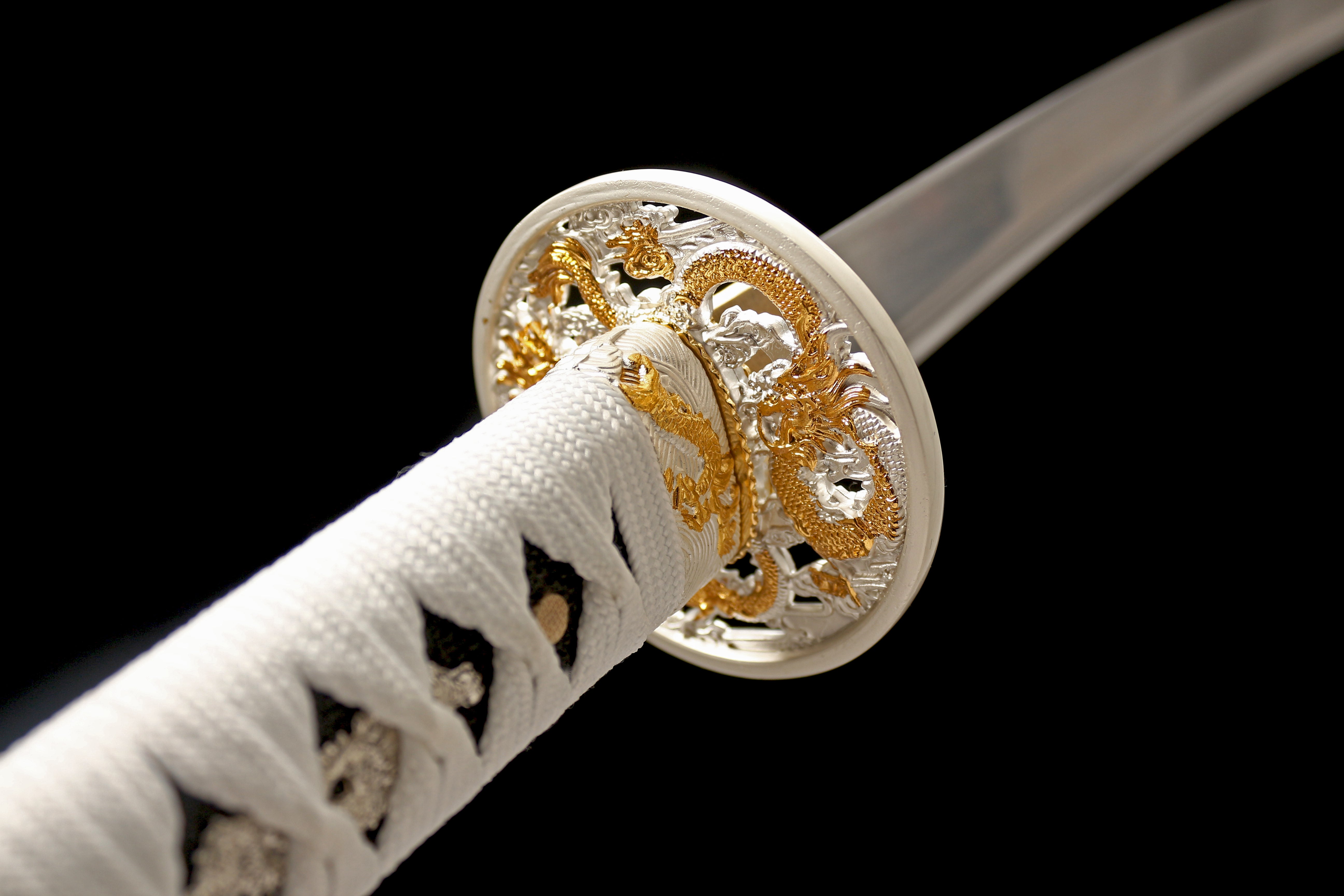 Hand Forged Japanese Katana Soaring Cloudrend Blade Set of 2(1095 Carbon Steel)