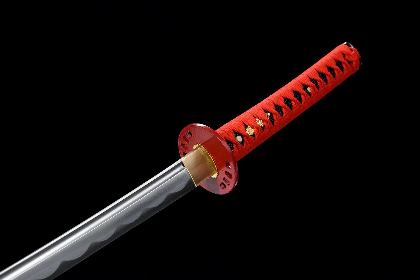 Hand Forged Japanese Katana Scarlet Epiphany Blade(1045 Carbon Steel)