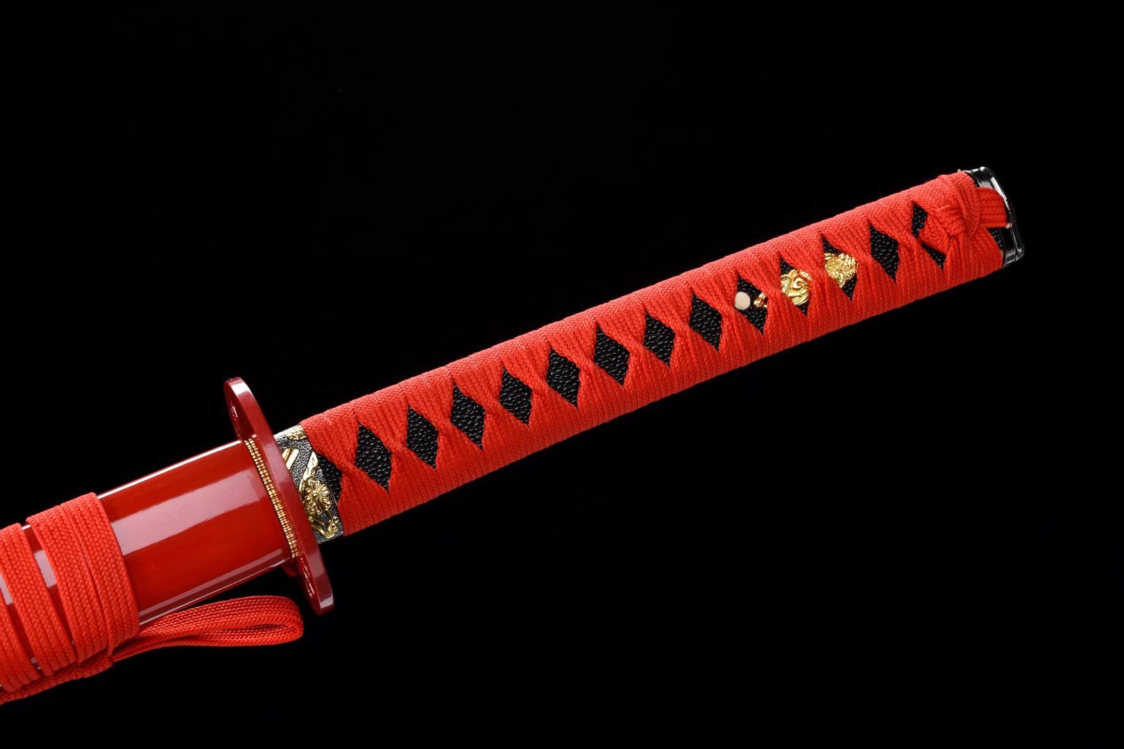 Hand Forged Japanese Katana Scarlet Epiphany Blade(1045 Carbon Steel)