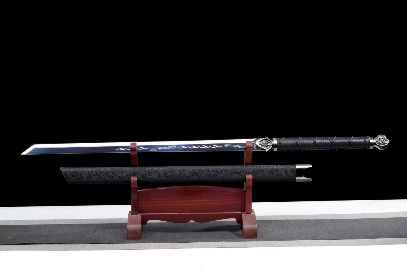 Tang dao Saber High Carbon Steel Blade,Alloy Fittings,LOONGSWORD