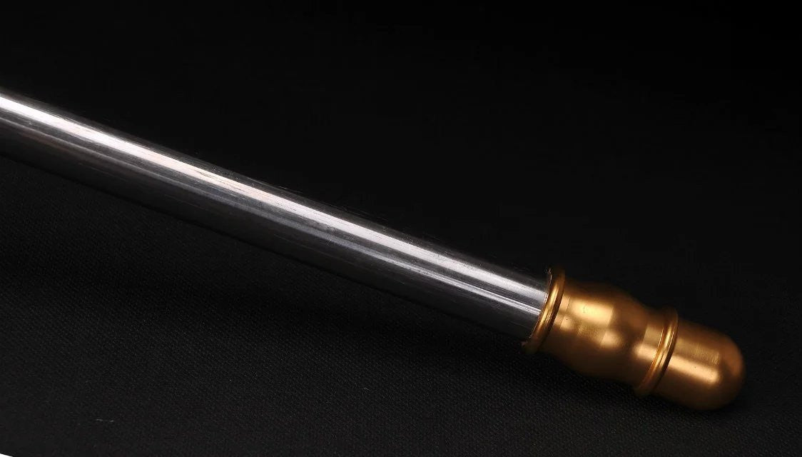 Lv Bu day painting Ji/China spear/High manganese steel Spearhead,Stainless steel rod,Length 81 inch - Chinese sword shop