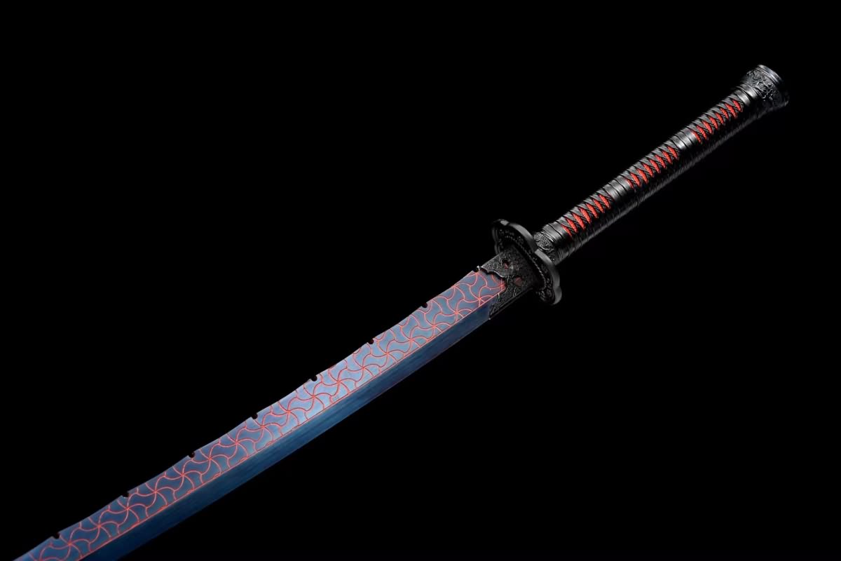 Embroider spring Machete(Forged High carbon steel blades)Battle ready,Chinese sword