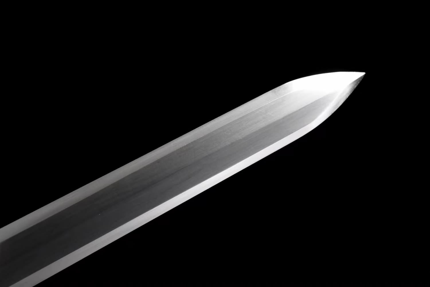Chinese sword,Han jian High Carbon Steel octahedral Blade,Alloy Fittings,Solid Wood+Fake Leather
