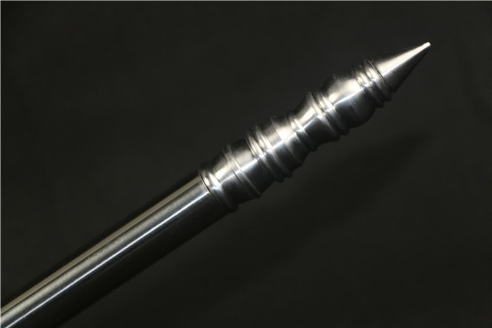 Spear with hooked sickle,kamayari,High carbon steel blade,Cold weapon - Chinese sword shop