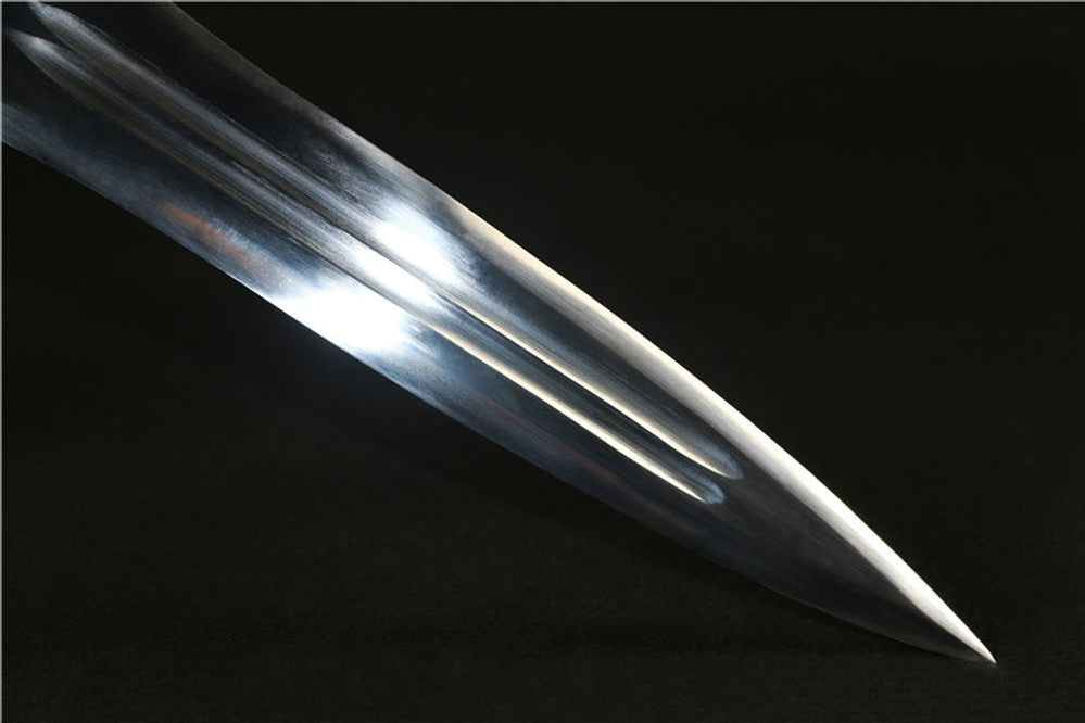 Spear with hooked sickle,kamayari,High carbon steel blade,Cold weapon - Chinese sword shop