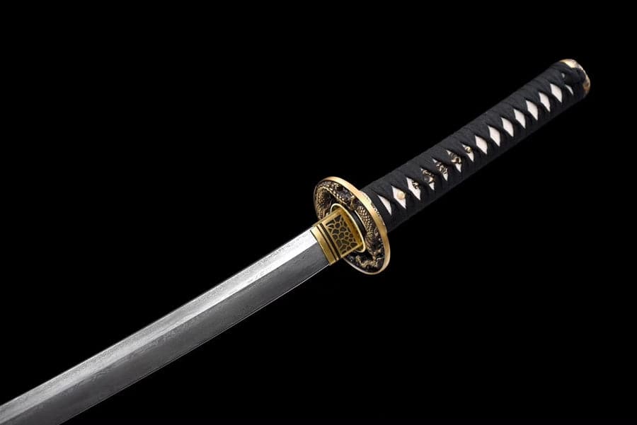 boxkatana Hand Forged Japanese Samurai Katana Aurora High-performance Pattern Steel