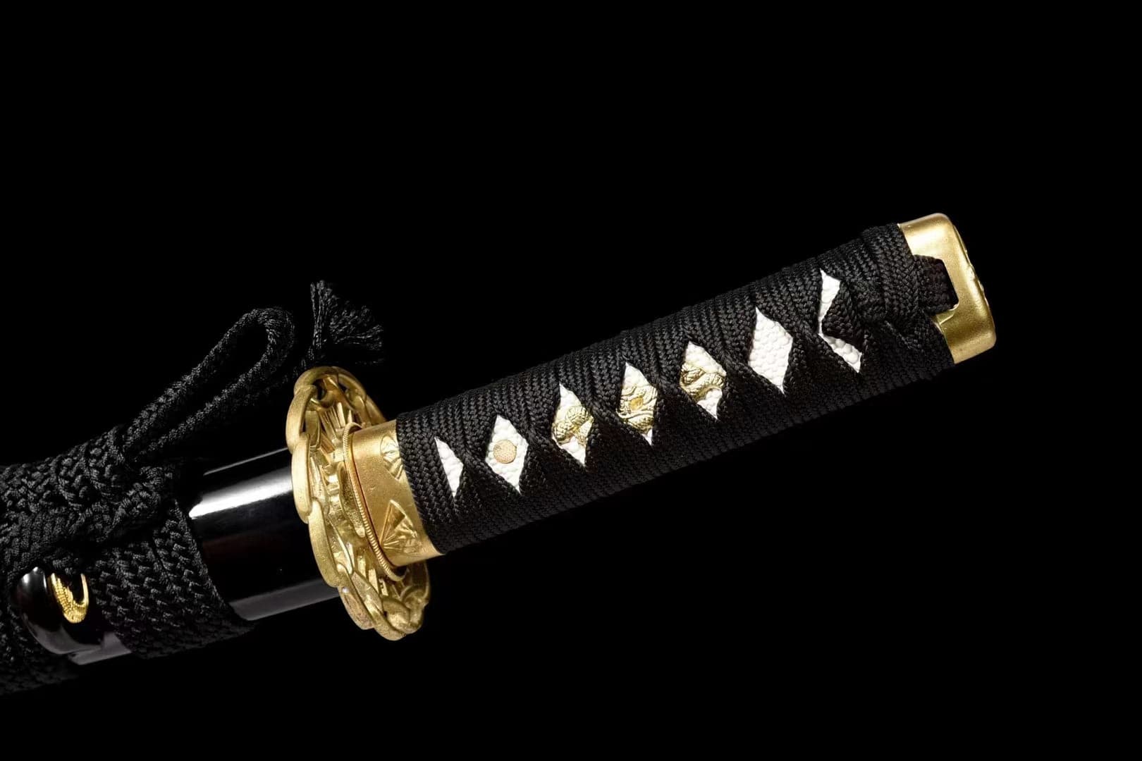 boxkatana Hand Forged Japanese Short knife Yoshioka T10 Turns the soil to burn blade