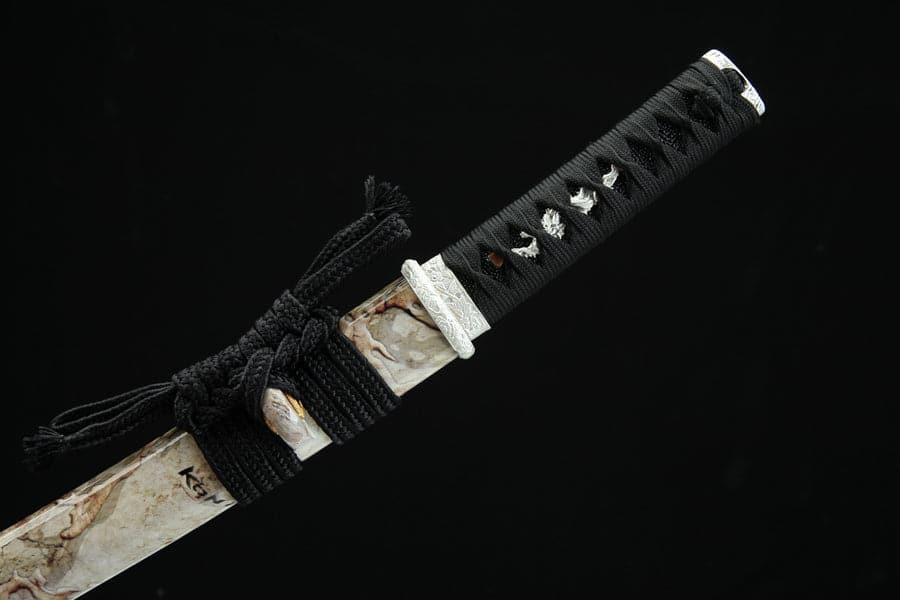 boxkatana Hand Forged Japanese Tanto Darkness Short Sword 1095 Carbon steel