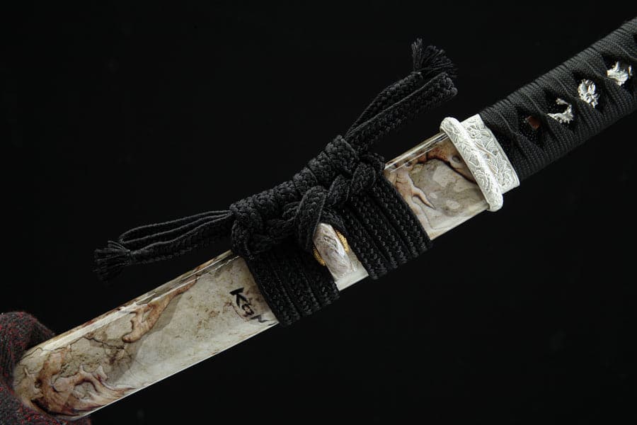 boxkatana Hand Forged Japanese Tanto Darkness Short Sword 1095 Carbon steel