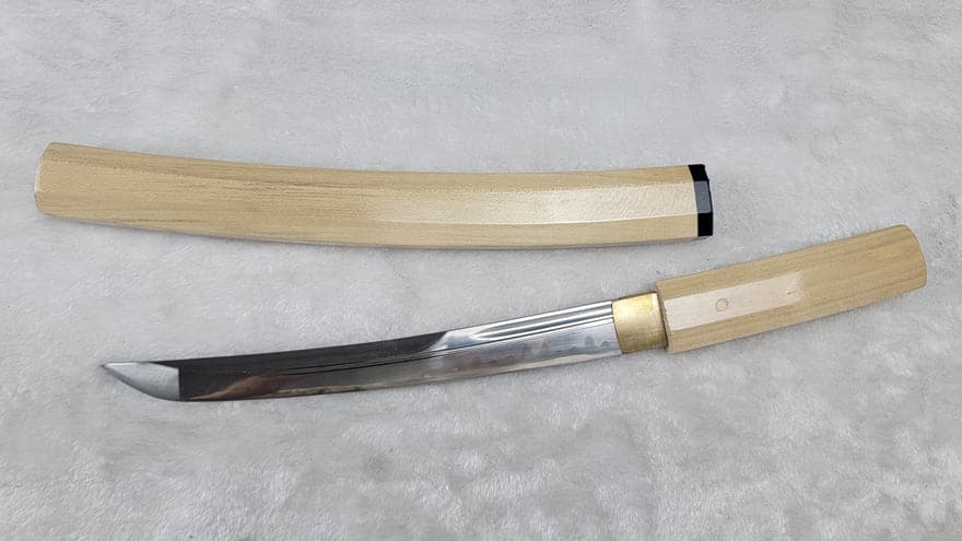 boxkatana Hand Forged Japanese Tanto Dumu Anise T10 Carbon steel Turns the soil to burn blade