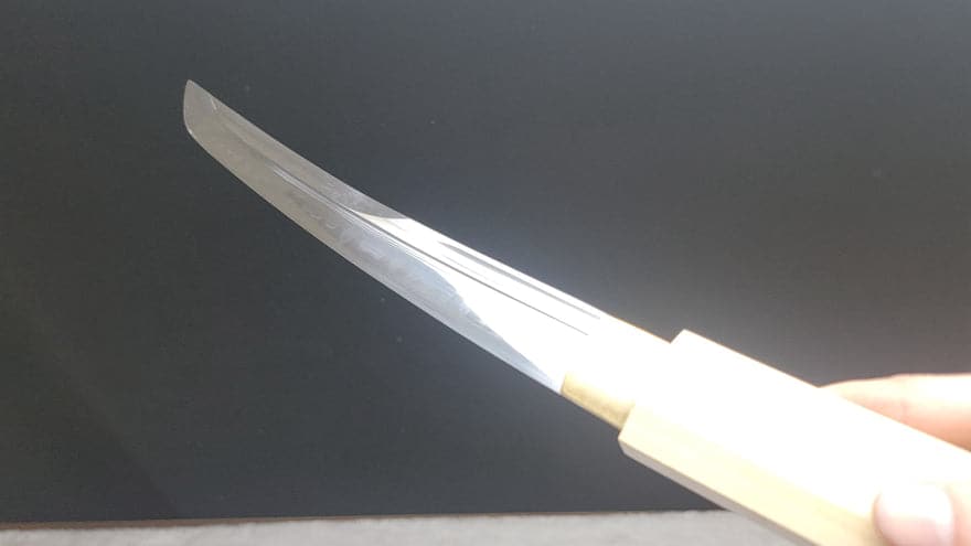 boxkatana Hand Forged Japanese Tanto Dumu Anise T10 Carbon steel Turns the soil to burn blade