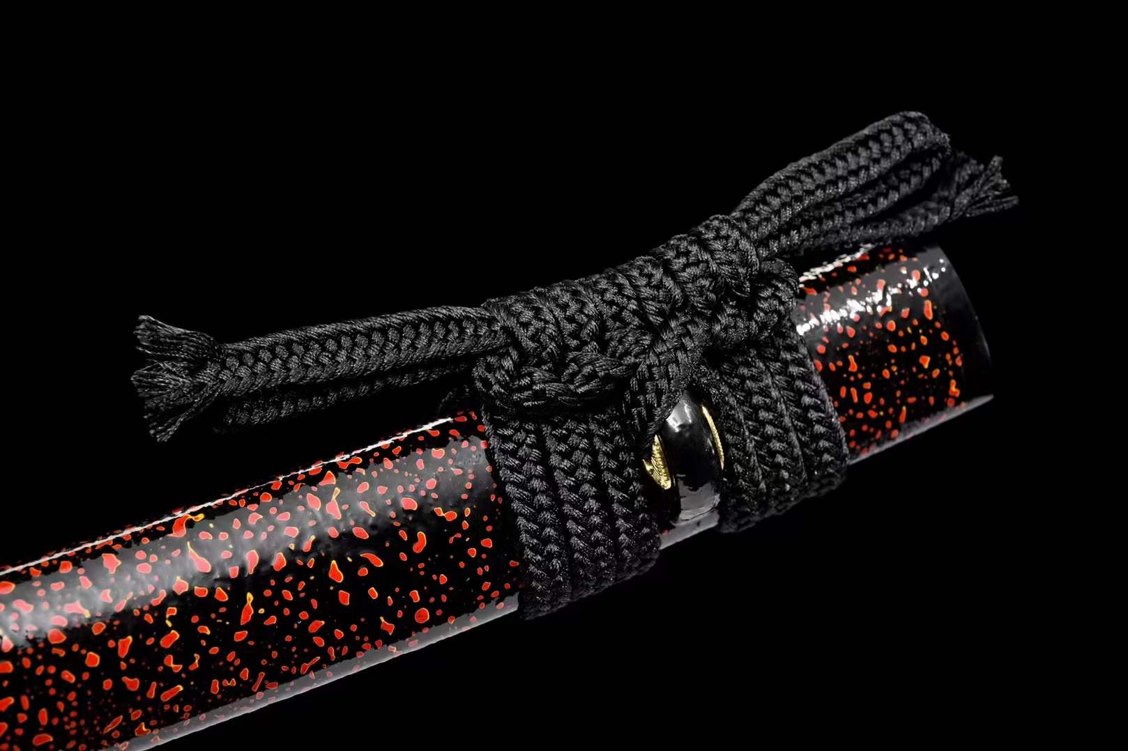 boxkatana Hand Forged Japanese Tanto Naruto Short Sword T10 Turns the soil to burn blade