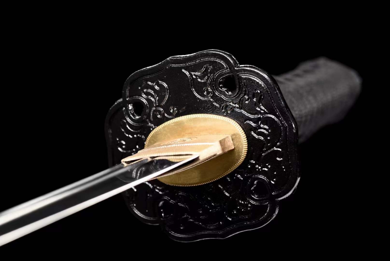 boxkatana Hand Forged Japanese Tanto Naruto Short Sword T10 Turns the soil to burn blade