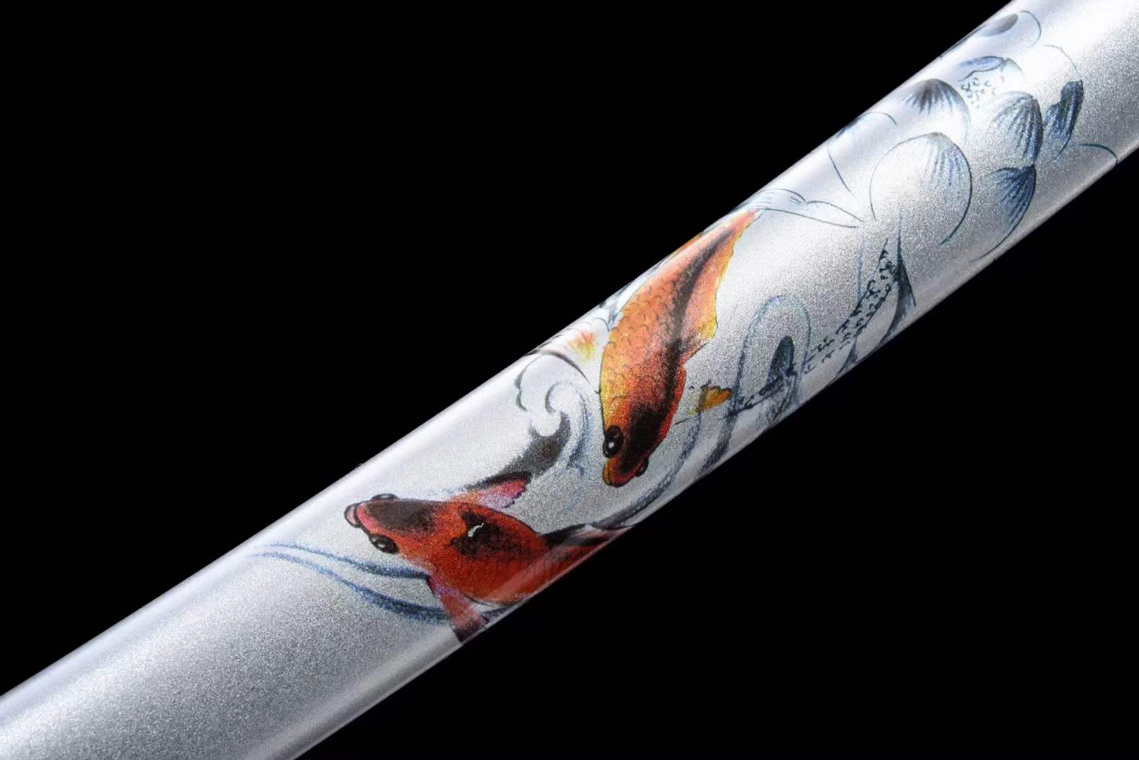 boxkatana Handmade Japanese Wakizashi 魚 Short Sword Manganese Steel