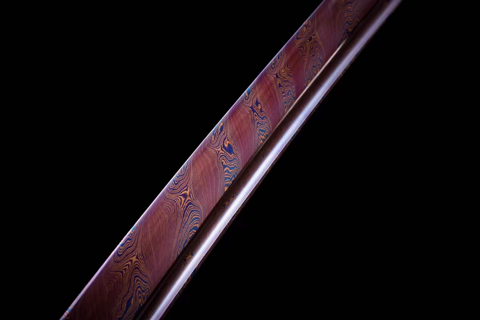 boxkatana Handmade Japanese Wakizashi Vault Short Sword Damascus Steel