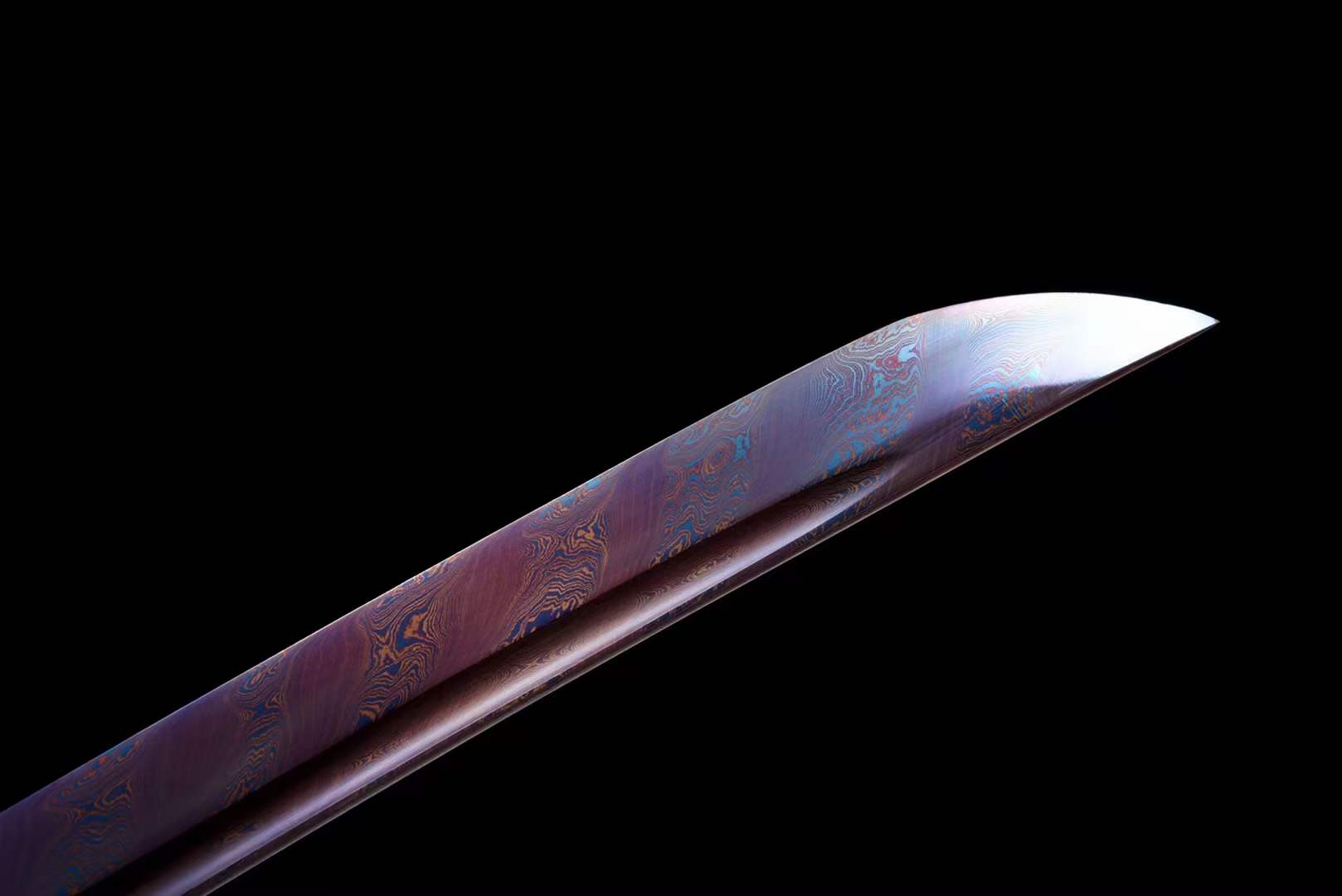 boxkatana Handmade Japanese Wakizashi Vault Short Sword Damascus Steel