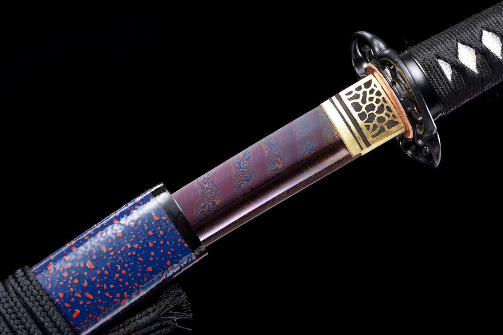 boxkatana Handmade Japanese Wakizashi Vault Short Sword Damascus Steel