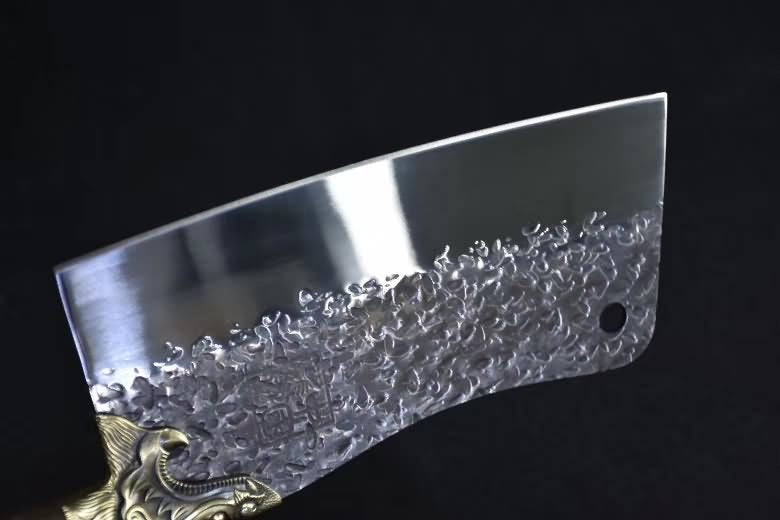 Chinese Cleaver 7Cr17Mov steel Chef Kitchen Knives Home Cooking Slicing - Chinese sword shop