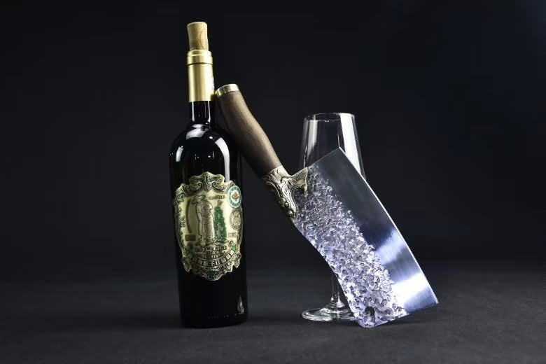 Chinese Cleaver 7Cr17Mov steel Chef Kitchen Knives Home Cooking Slicing - Chinese sword shop
