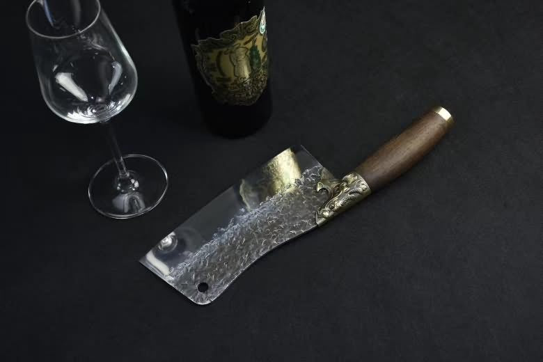 Chinese Cleaver 7Cr17Mov steel Chef Kitchen Knives Home Cooking Slicing - Chinese sword shop