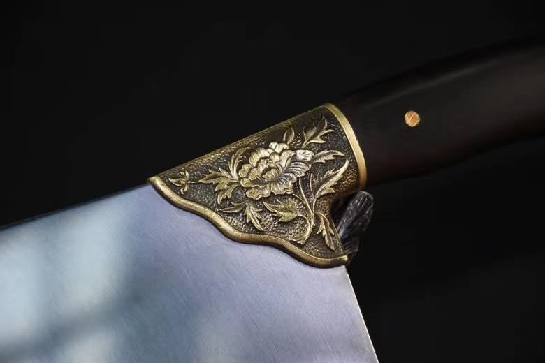 Handmade Traditional Chinese Forged Cleaver Chef Kitchen Knife Slicing Meat Tool - Chinese sword shop