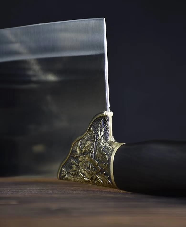 Handmade Traditional Chinese Forged Cleaver Chef Kitchen Knife Slicing Meat Tool - Chinese sword shop