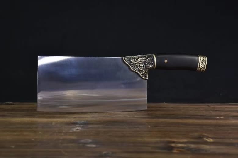 Handmade Traditional Chinese Forged Cleaver Chef Kitchen Knife Slicing Meat Tool - Chinese sword shop