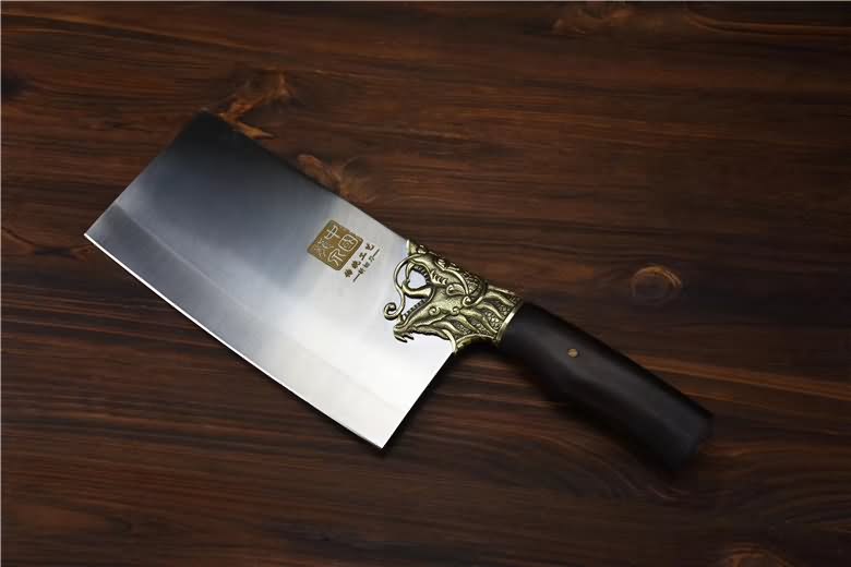 Chinese Cleaver 5Cr15Mov Steel Chef Kitchen Knives Home Cooking Slicing Tools PRO - Chinese sword shop