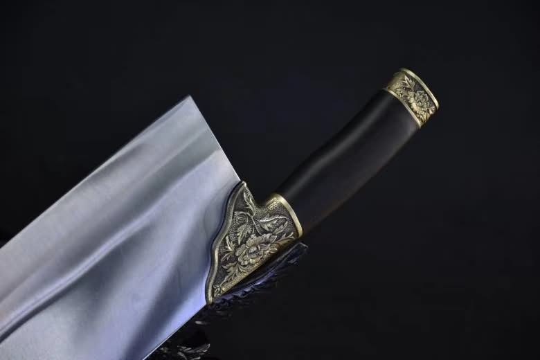 Handmade Traditional Chinese Forged Cleaver Chef Kitchen Knife Slicing Meat Tool - Chinese sword shop