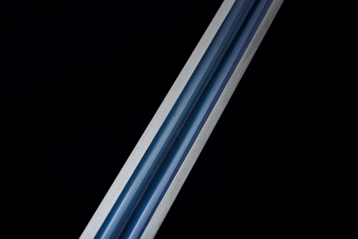 Hand Forged Ruyi jian,High carbon blue blade,Alloy fittings,Sword（1045 Carbon Steel）