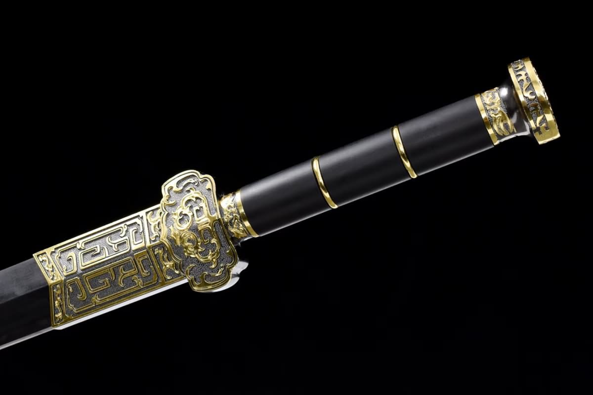 Ruyi jian Sword Forged High Carbon Steel Etch Blade Chinese Sword