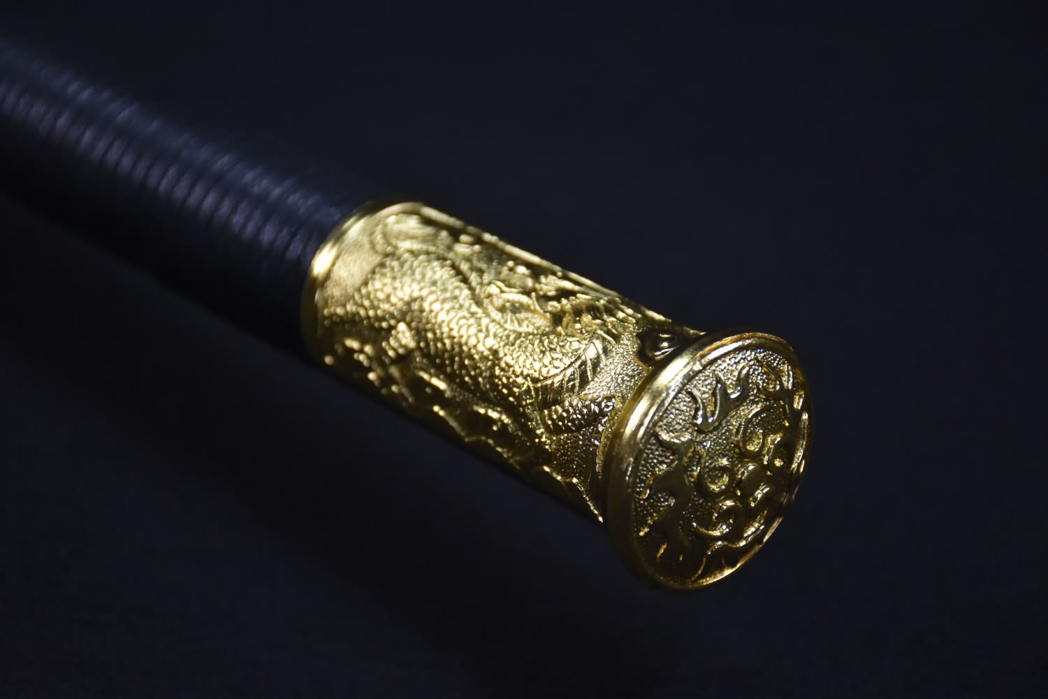 Broadsword dao,High carbon steel blade,Black wood,Alloy - Chinese sword shop